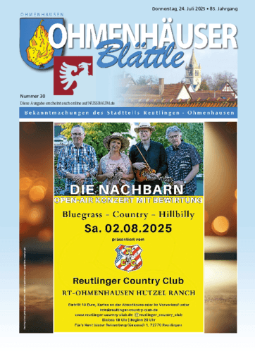 Ausgabe 30/2025 lesen