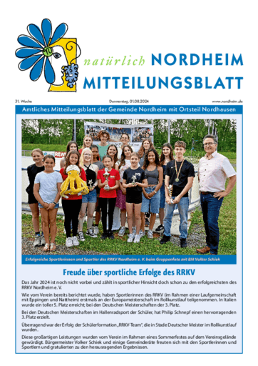 Ausgabe 31/2024 lesen