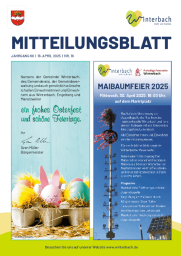 Ausgabe 16/2025 lesen