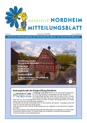Ausgabe 15/2024 lesen