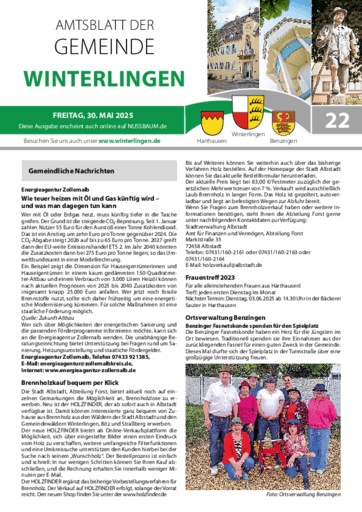 Ausgabe 22/2025 lesen