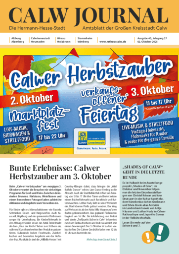 Ausgabe 40/2025 lesen