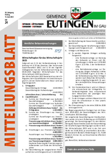 Ausgabe 24/2025 lesen