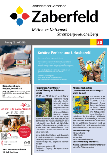 Ausgabe 30/2025 lesen