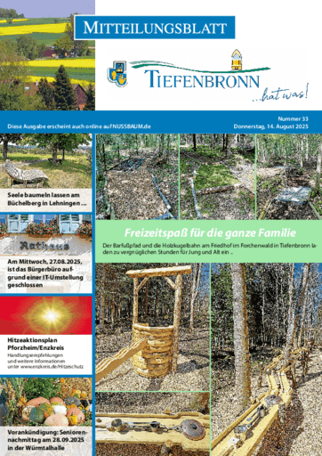 Ausgabe 33/2025 lesen