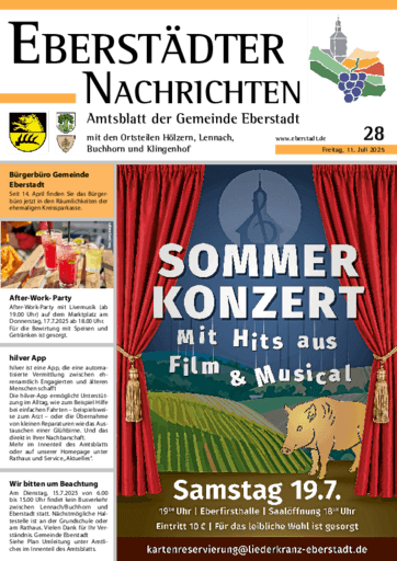 Ausgabe 28/2025 lesen