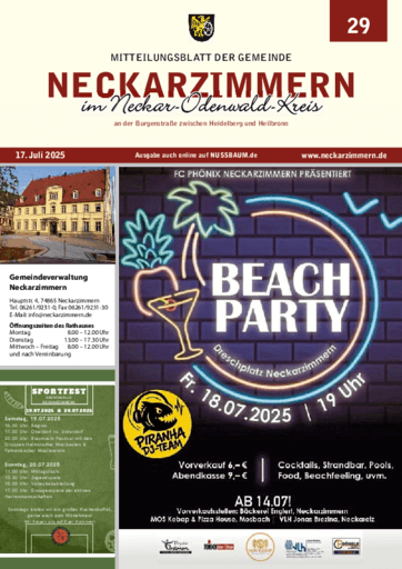 Ausgabe 29/2025 lesen