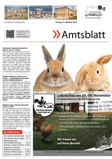 Ausgabe 44/2025 lesen