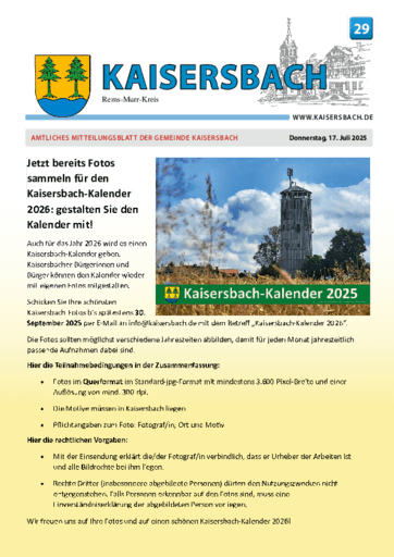 Ausgabe 29/2025 lesen