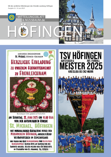 Ausgabe 25/2025 lesen