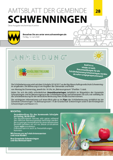 Ausgabe 28/2024 lesen