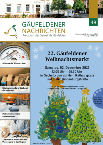 Ausgabe 48/2023 lesen