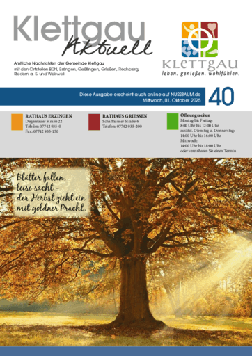 Ausgabe 40/2025 lesen