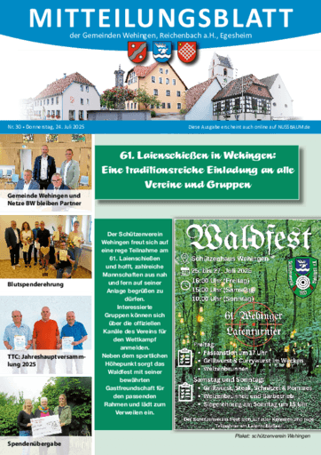 Ausgabe 30/2025 lesen