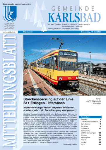 Ausgabe 29/2025 lesen
