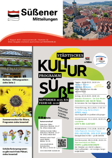 Ausgabe 32/2025 lesen
