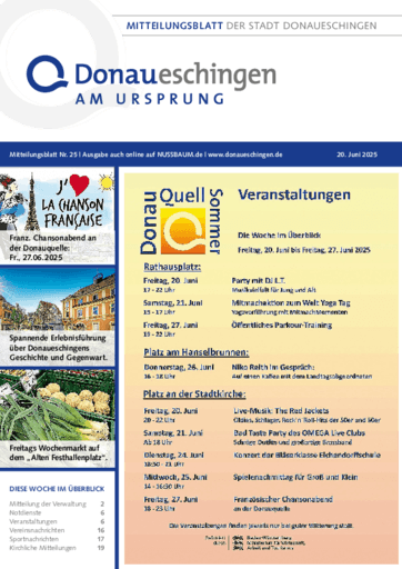 Ausgabe 25/2025 lesen