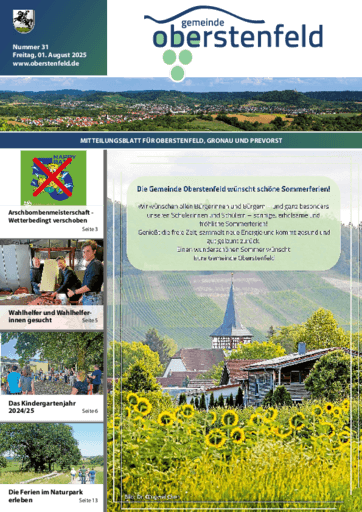 Ausgabe 31/2025 lesen