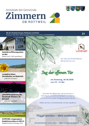 Ausgabe 21/2025 lesen
