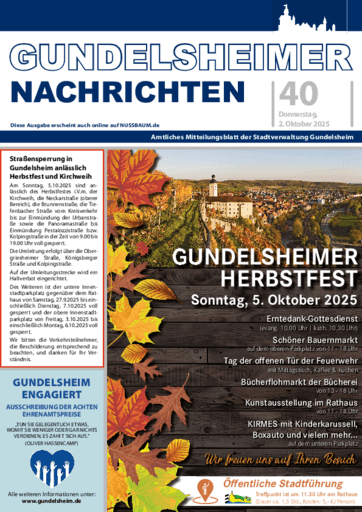 Ausgabe 40/2025 lesen