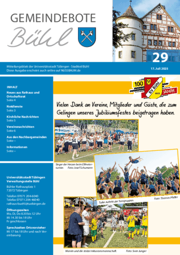 Ausgabe 29/2025 lesen