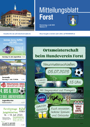 Ausgabe 27/2025 lesen