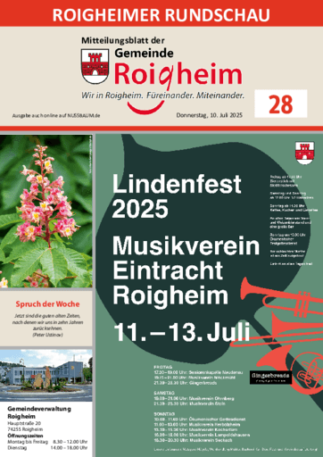 Ausgabe 28/2025 lesen