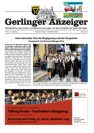 Ausgabe 38/2025 lesen