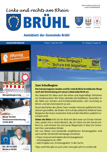 Ausgabe 36/2025 lesen