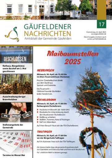 Ausgabe 17/2025 lesen