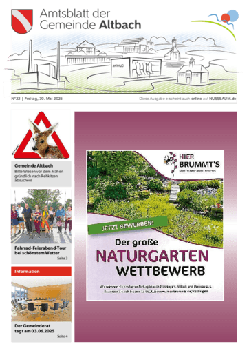 Ausgabe 22/2025 lesen