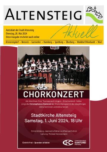 Ausgabe 22/2024 lesen