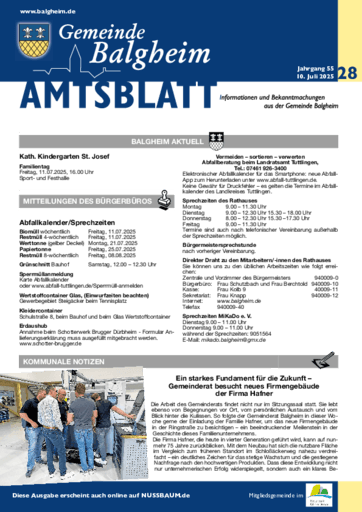 Ausgabe 28/2025 lesen