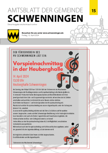 Ausgabe 15/2024 lesen