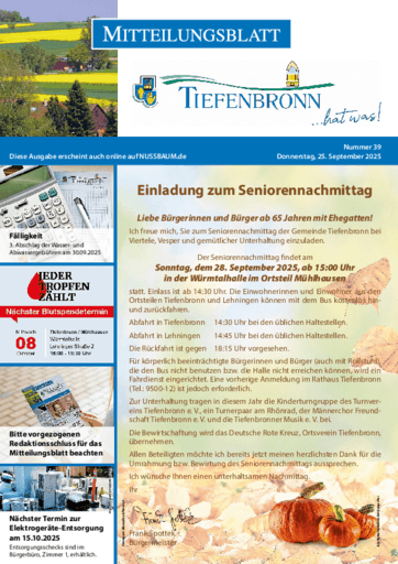 Ausgabe 39/2025 lesen