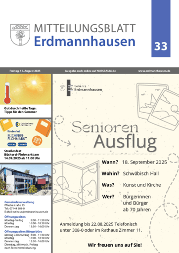 Ausgabe 33/2025 lesen