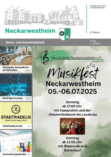 Ausgabe 27/2025 lesen