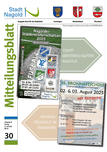 Ausgabe 30/2025 lesen