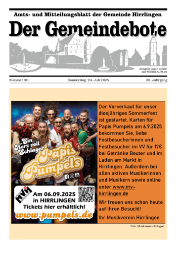 Ausgabe 30/2025 lesen