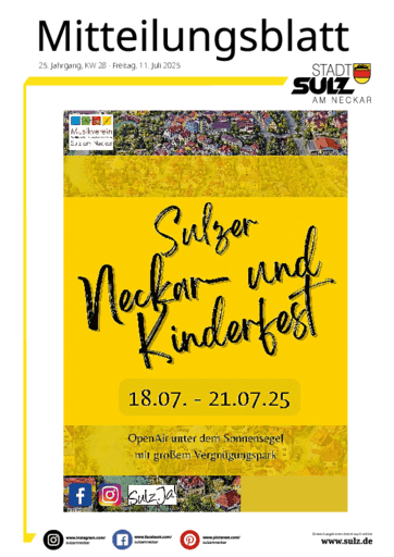 Ausgabe 28/2025 lesen