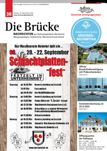 Ausgabe 38/2025 lesen