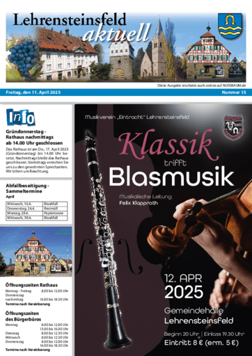 Ausgabe 15/2025 lesen