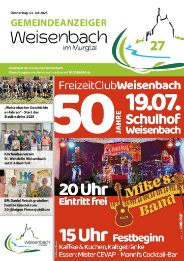 Ausgabe 27/2025 lesen