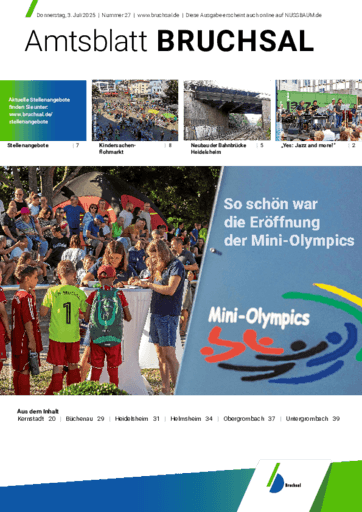 Ausgabe 27/2025 lesen