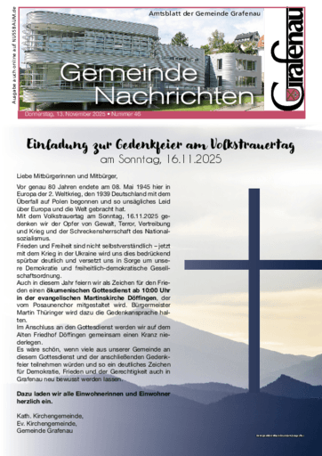 Ausgabe 46/2025 lesen