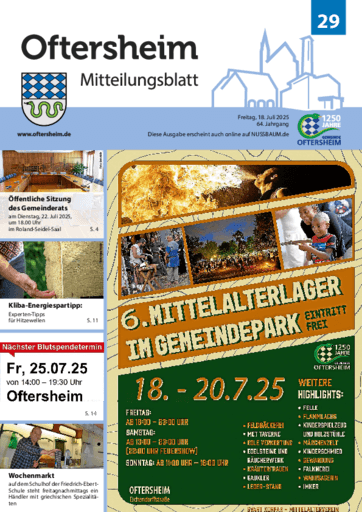 Ausgabe 29/2025 lesen