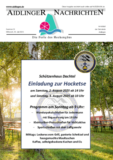 Ausgabe 31/2025 lesen