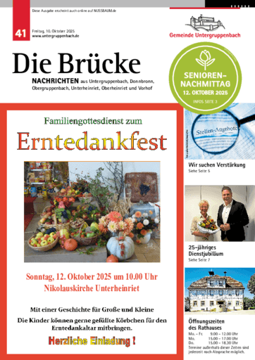 Ausgabe 41/2025 lesen