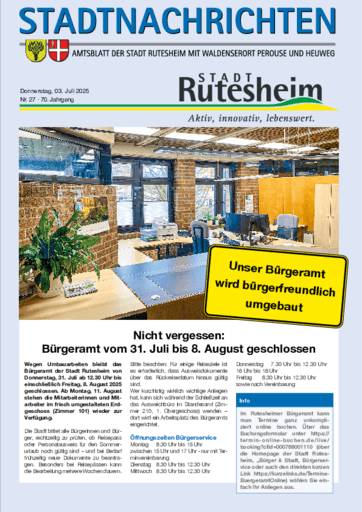 Ausgabe 27/2025 lesen