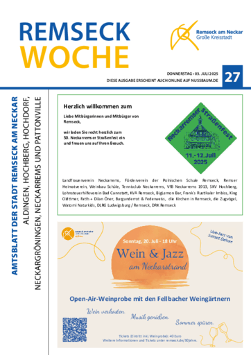 Ausgabe 27/2025 lesen